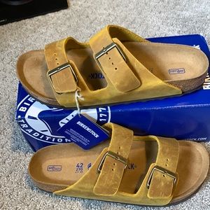Birkenstock Arizona BS Ochre soft footbed